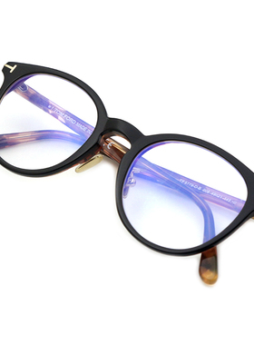 TomFord汤姆福特眼镜框复古板材眼镜架男女可配近视TF5779-D-B