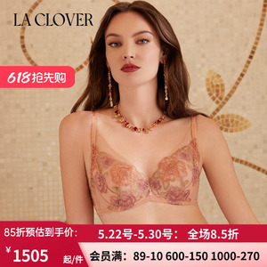 4/4薄杯文胸蕾丝刺绣内衣