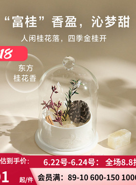 爱慕纽格芙金桂香逢陶瓷晶石香薰NG60136