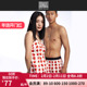 BODY ZBN42US1A 情侣宽松阿罗裤 WILD2024新款 禁果印花纯棉男女同款