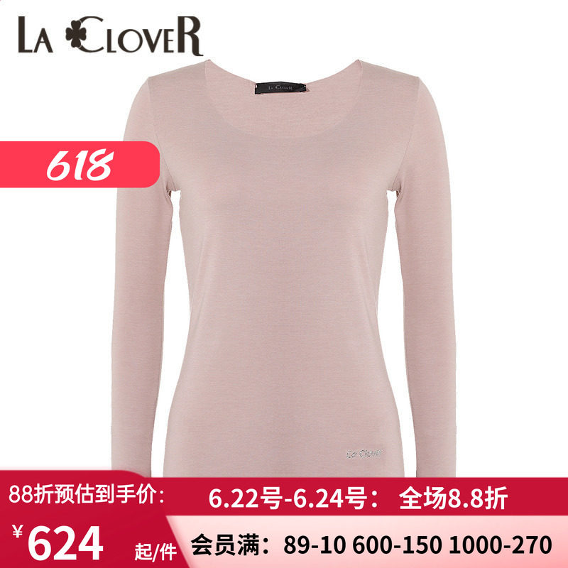 LaClover圆领打底保暧上衣