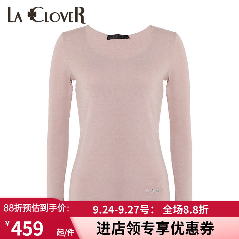 LaClover圆领打底保暧上衣