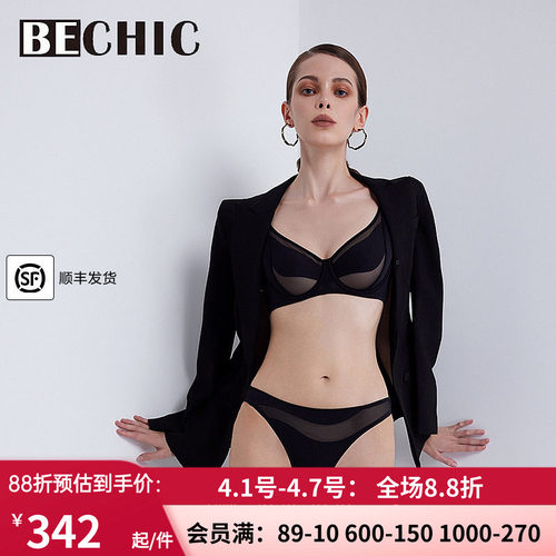 BeChic简约薄透内衣女性感