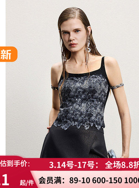 AIMER CHUANG太湖春夏女士抹胸吊带打底背心上衣CA712141