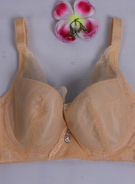 尼珂莉正品大罩杯薄款记忆钢圈内衣调整型文胸大胸显小86926
