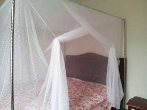 包邮加密小梅花四角绑绳方顶单开门上下铺学生宿舍宫廷落地蚊帐