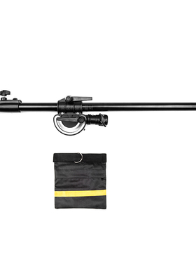 耐思 LS-15 横臂顶灯架闪光灯悬臂横杆金属支架影室灯加厚顶灯架