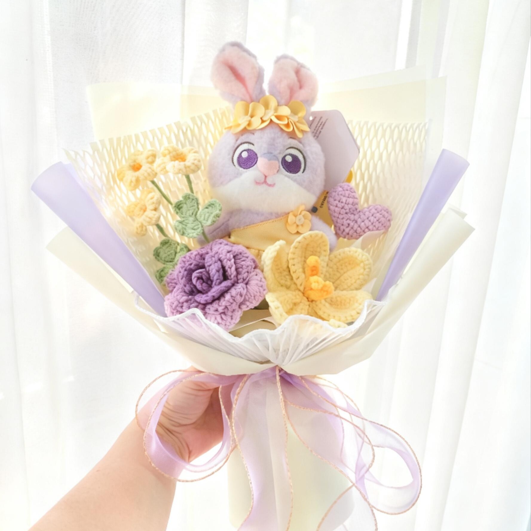 正版疯狂动物城朱迪尼克玩偶花束可爱送女孩女生七夕节日生日礼物