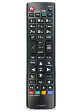 LG液晶显示器AKB73975762遥控器55SL5KC 43SL5B 49SE3B 5565SE3KB