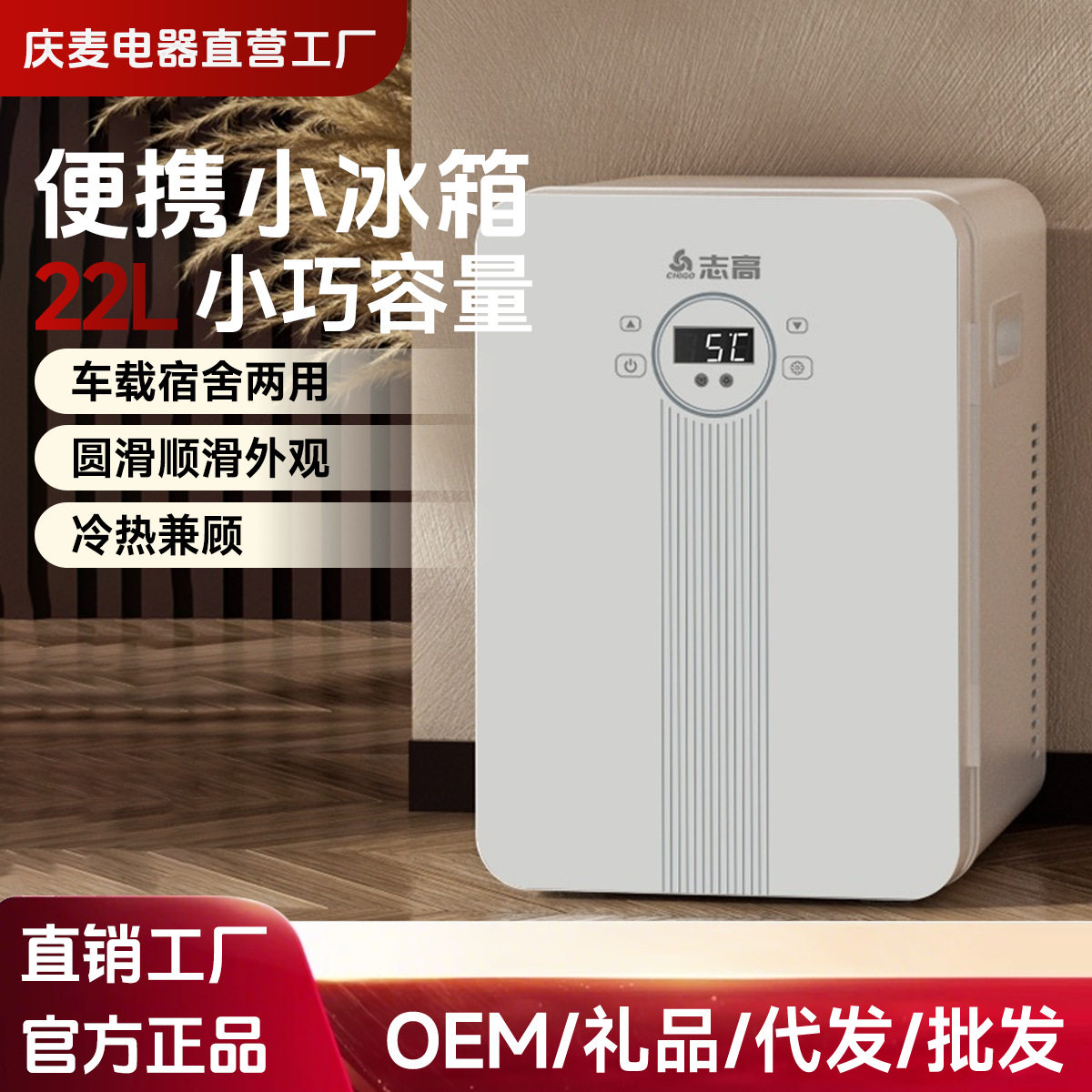 志高迷你小冰箱一人小型宿舍家用冷藏车载冰箱学生出租屋小冰箱
