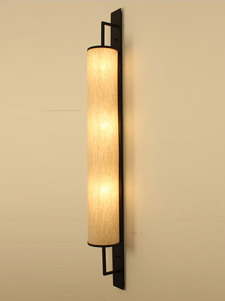 现代中式铁艺壁灯镜前灯别墅客厅卧室灯会所工程定制设计师壁灯