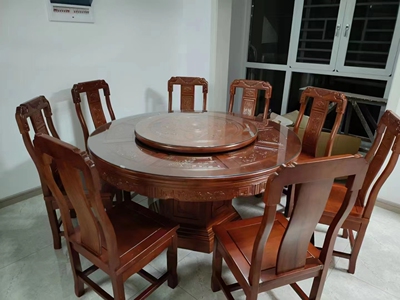 轻奢风金色长方形饭桌北欧大理石