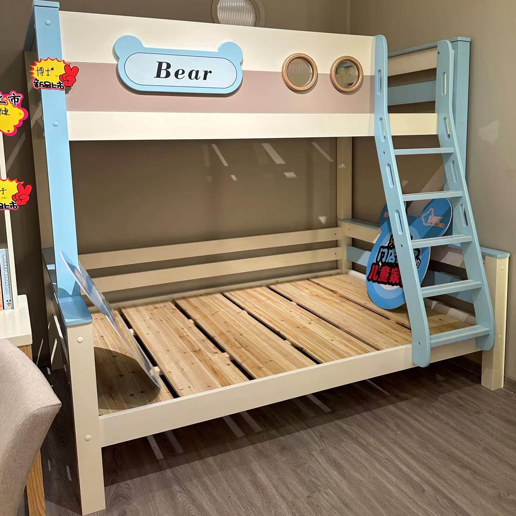 全实木上下双层儿童床家用小户型子母床,住宅家具,高低/子母床,淘宝优惠券,粉丝福利购,淘宝优惠卷