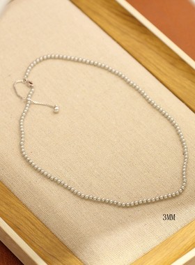 时尚优雅气质满圈女款项链仿珍珠