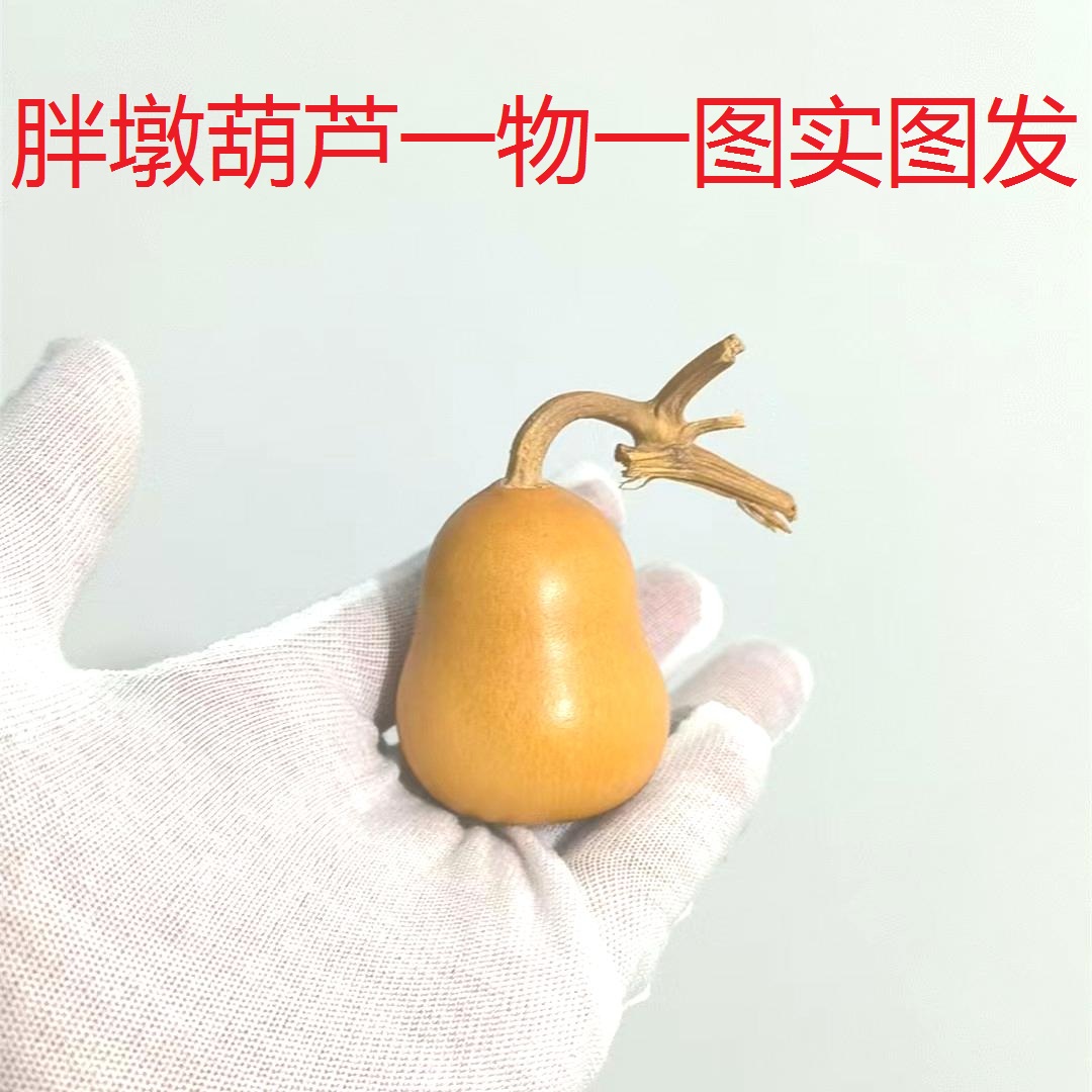 天然胖墩葫芦文玩手捻手把盘摆件