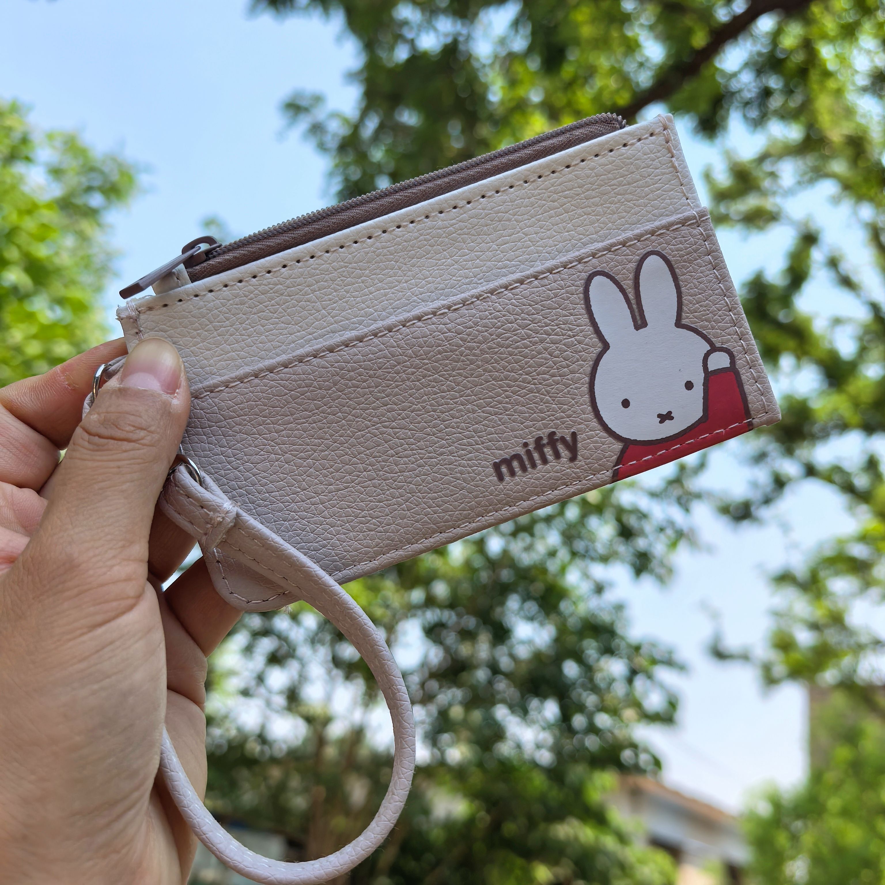 日单米菲兔可爱卡通零钱包卡包手拿包