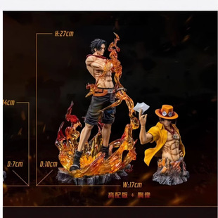 新款海贼王手办指尖艾斯手办摆件海贼王手办盲盒动漫手办摆件海贼