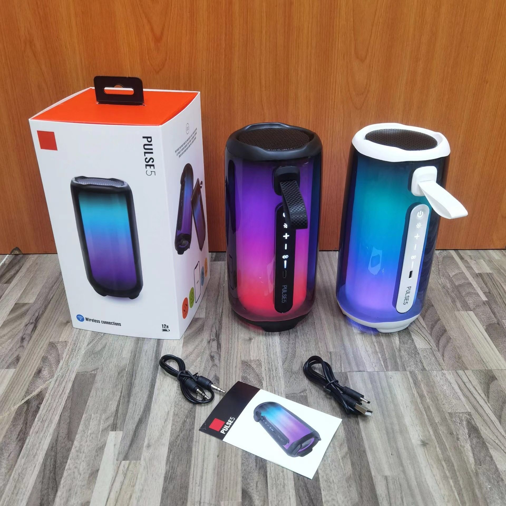 适用于JB PULSE5 音乐脉动5全屏灯效无线蓝牙音箱重低音插卡便携