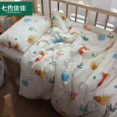 儿童夏天薄款 被子a类幼儿园被芯双层纱被套里外全棉花被婴儿定制