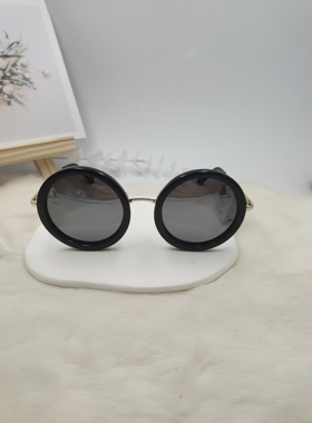 板材框金属腿韩版简约时尚圆镜