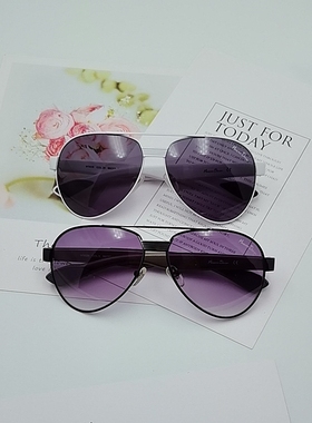 Massimo Dutti墨镜感复古茶色西班牙进口大框飞行员太阳镜