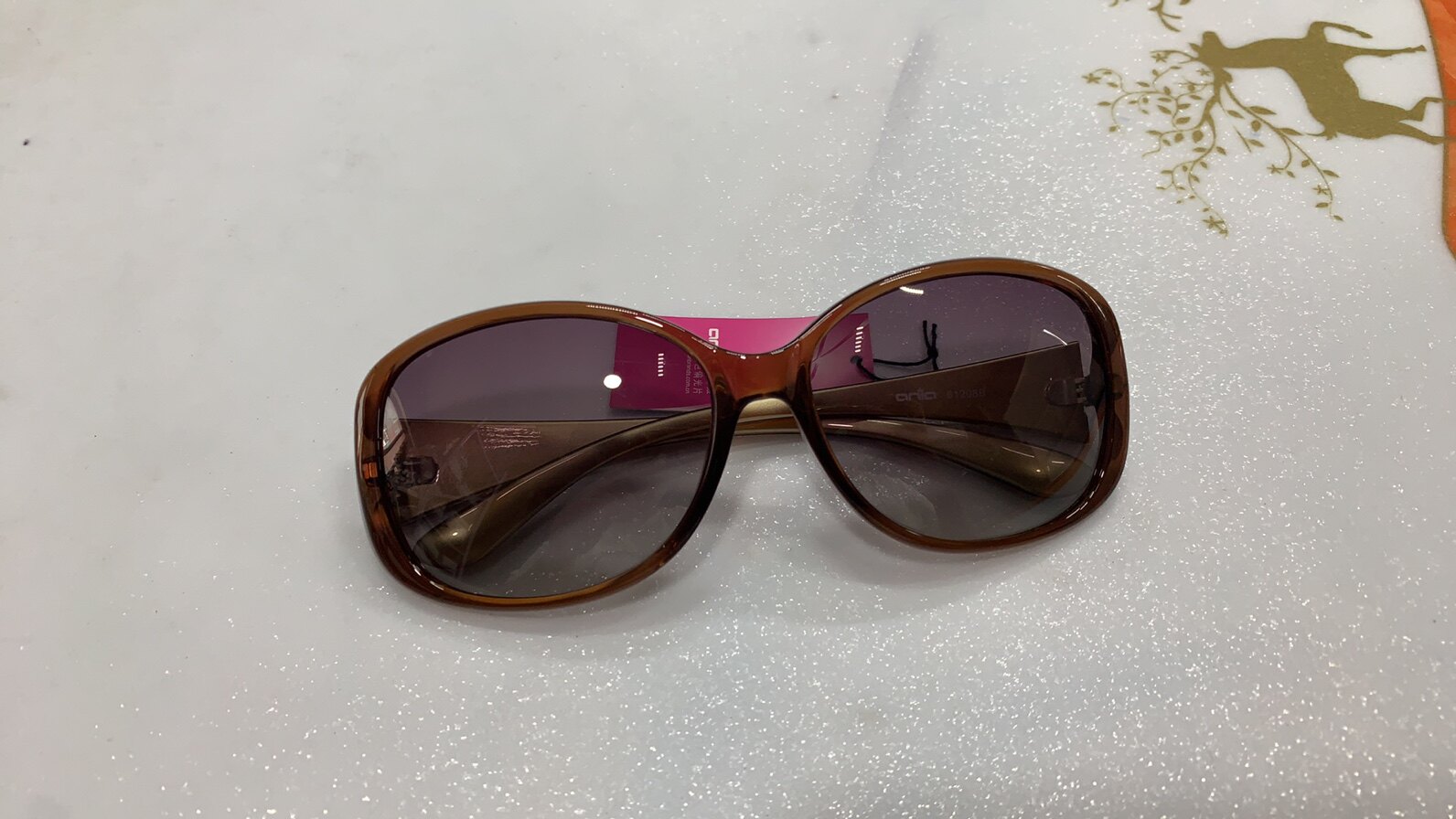 偏光镜/艾尼雅厚重板材框太阳镜墨镜时尚男女包邮K398野原同款