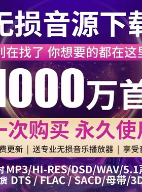 无损车载音乐下载包高音质音源免费歌曲下载mp3/mp4/dj/falc/wav