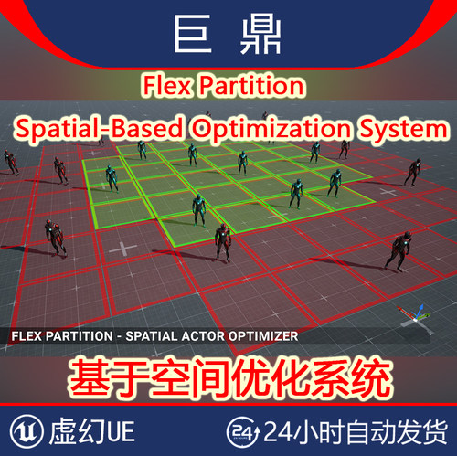 UE5.3-5.6 Flex Partition Spatial-Based Optimization System