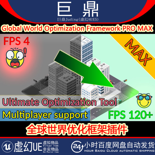 UE5.2-5.7 Global World Optimization Framework PRO MAX v1.3.0