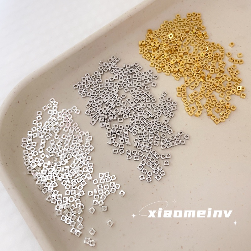 简约国风DIY手工作圆孔方形百搭