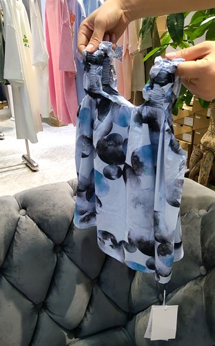 小童品牌VOOTOO童装实体店断码捡漏女童花色背带上衣G83155
