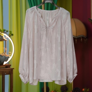 【闲庭序】张国权螺钿花好月圆桑蚕新新中式国风上衣