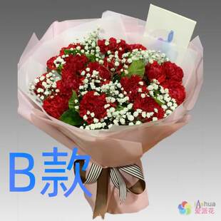 生日祝寿康乃馨安徽淮北花店送花濉溪县杜集区相山区同城鲜花快递