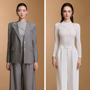 套装 越南小众品牌ARTI 设计感简约通勤风西装 新款 2025年冬季