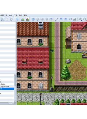 RpgMakerMZ成品地图图块 RPGMZ素材 地图图块 成品地图600+ rpgmz