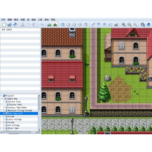 RpgMakerMZ成品地图图块 RPGMZ素材 地图图块 成品地图600+ rpgmz