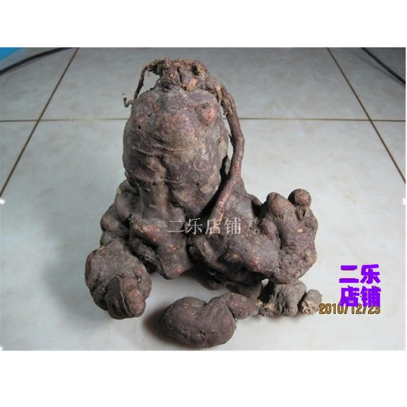 河南中药材何首乌切片晒干铁秤砣