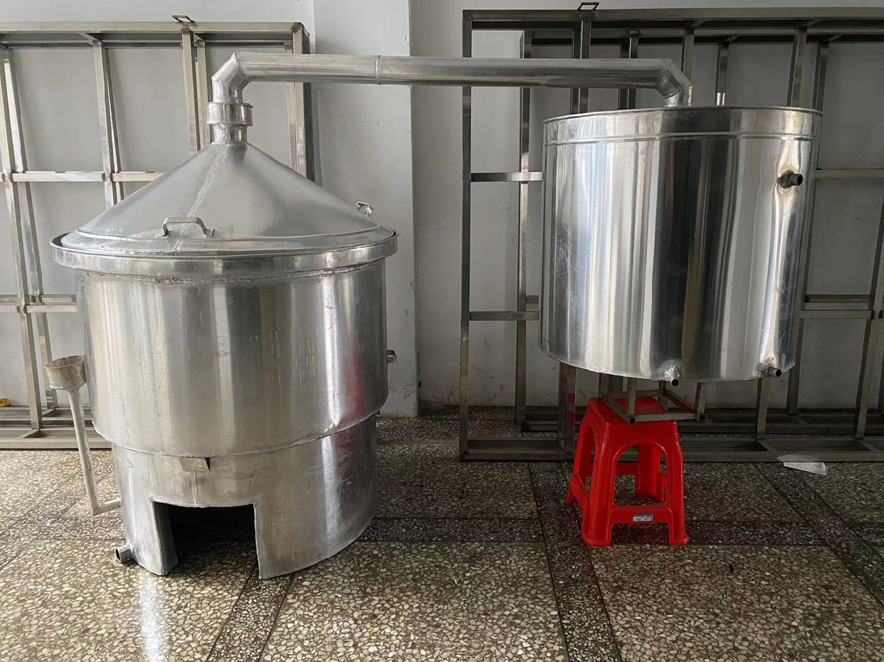 酒器烧移动酿酒设备蒸带一体火烤酒设备烧烧柴烧煤下乡直酒烤器炉