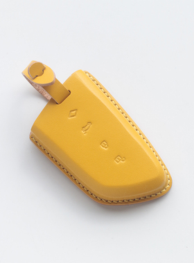 适配BMW宝马刀锋X1 X3 X5 X6 X7真皮手工定制高级钥匙套包扣精致