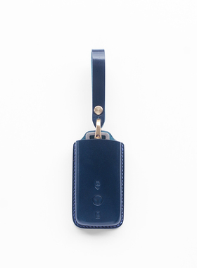 适用奔驰G63 G350 G500牛皮手工高端汽车钥匙保护套扣包壳配件