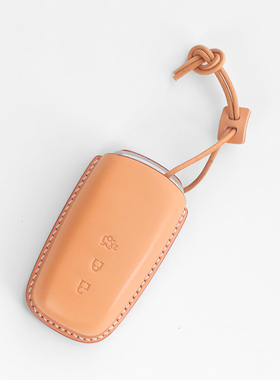 适配福特探险者猛禽福克斯真皮钥匙包植鞣革简约质感钥匙套