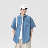 夏新款男大码打底衫宽松短袖T恤百搭印花体恤/7080p22，男装T恤，电商A012