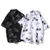 夏新款男大码宽松短袖T恤百搭印花体恤打底衫/7103p35，男装T恤，电商A012