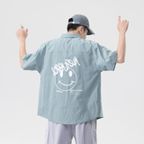 夏新款男大码打底衫宽松短袖T恤百搭印花体恤/D7085p27，男装T恤，电商A012