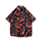 夏新款男大码打底衫宽松短袖T恤百搭印花体恤/7099p27，男装T恤，电商A012