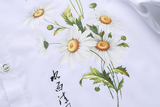 大码印花风衬衫男春夏新款青年短袖衬衫QT5030/7026p45，男装T恤，电商A012