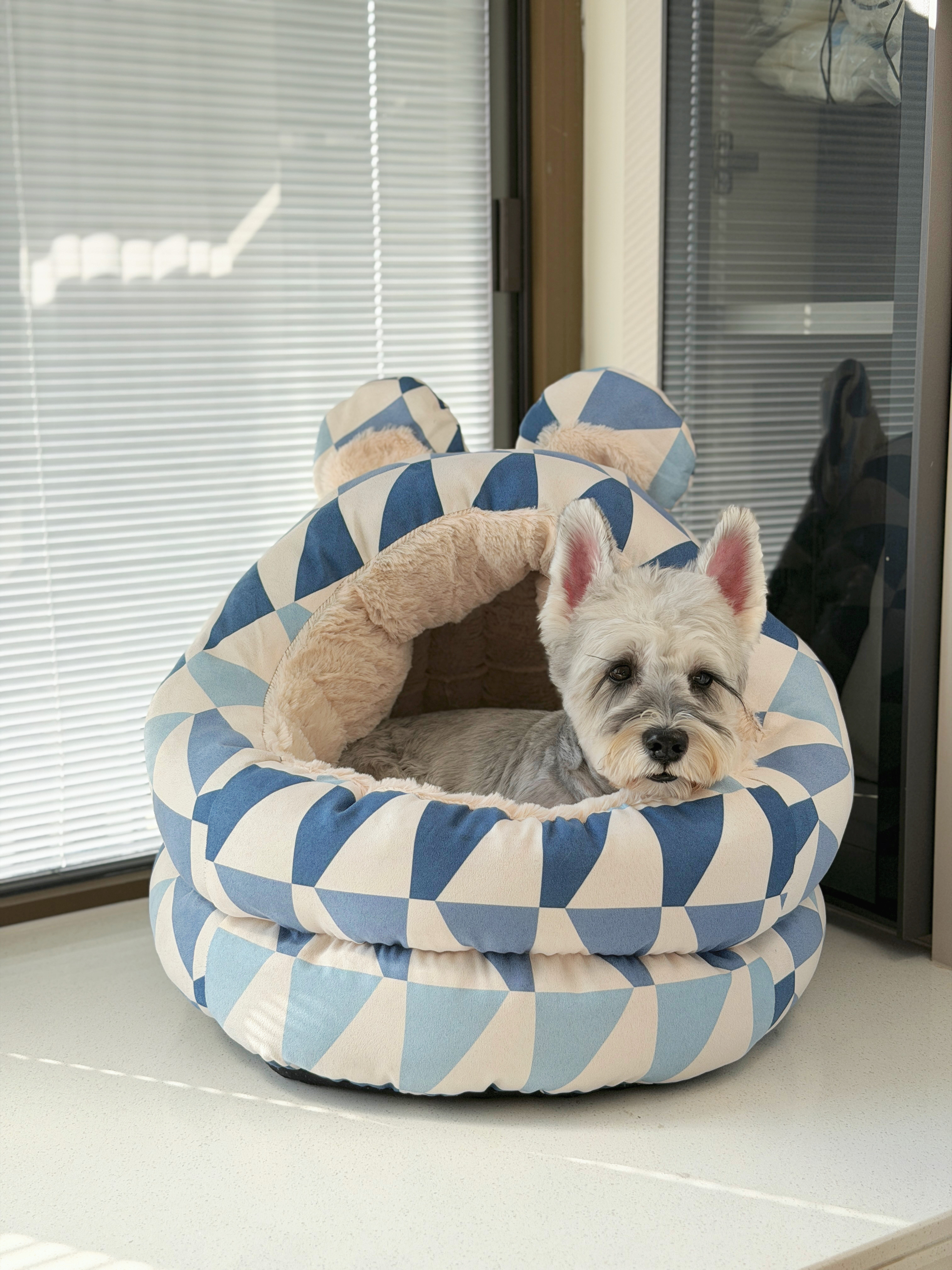 宠物挡风狗窝包裹型帐篷保暖贴身狗窝猫窝狗房子猫房子