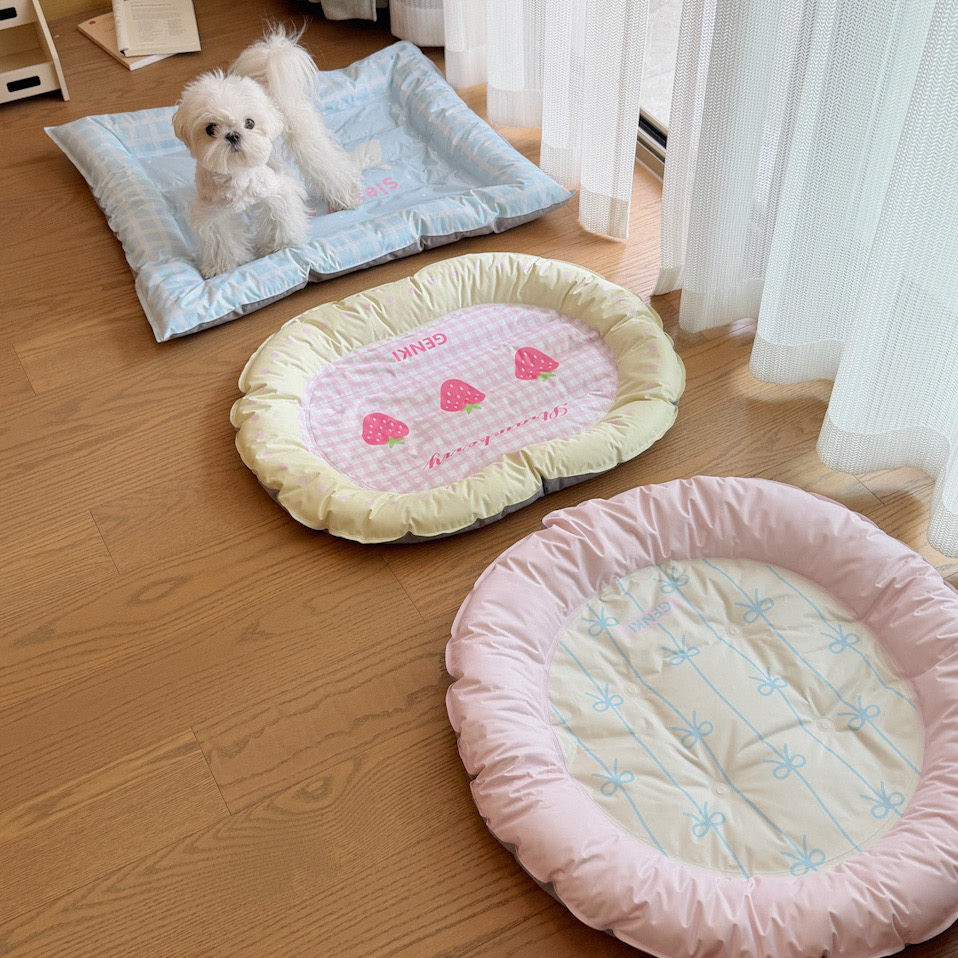 猫狗垫子夏天宠物冰垫窝防撕咬耐抓小型犬凉席冰窝防尿防水加厚