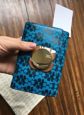 Orla Keily 中长款 花朵印花 拉链钱包