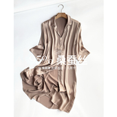 八月十五 出口芬兰 丝滑微弹 95%真丝桑蚕丝防晒开衫 外搭女20